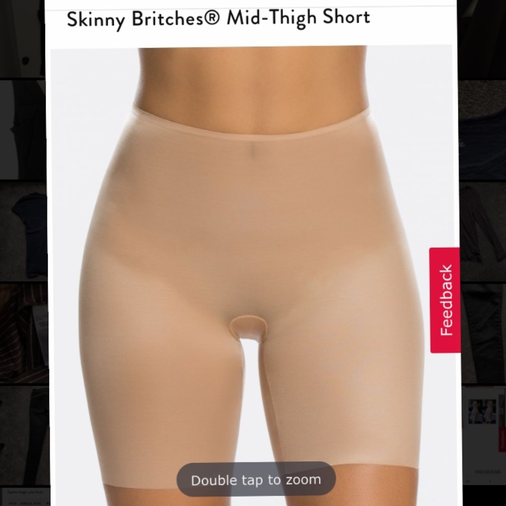 SPANX Skinny Britches Mid-Thigh Short from BHLDN